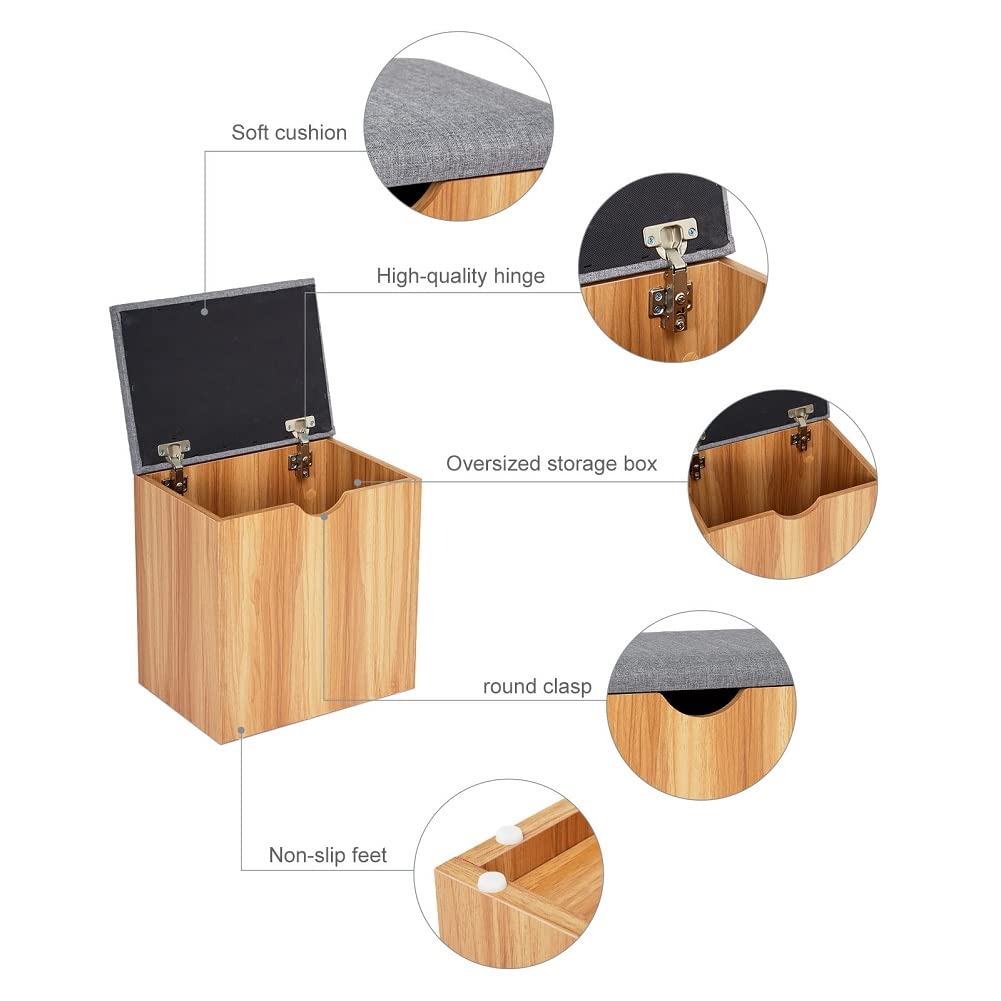 5-Piece Dining Table Set with 4 Stools - Space-Saving Kitchen Table