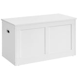 Storage Chest, Storage Trunk with 2 Safety Hinges, Storage Bench, Shoe Bench, Farmhouse Style,