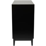 Wood Room Cabinet 1 Shelf and 2 Door Storage Cabinet with Cane Front Doors and Gold Handles,