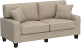 Palisades 78" Track Arm Sofa, Easy Care Polyester, Soft Pillow Back, Pocket Coil Seat Cushions, Removable Covers