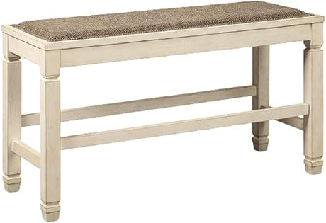 Tyler Creek Modern Farmhouse Upholstered Dining Room Bench