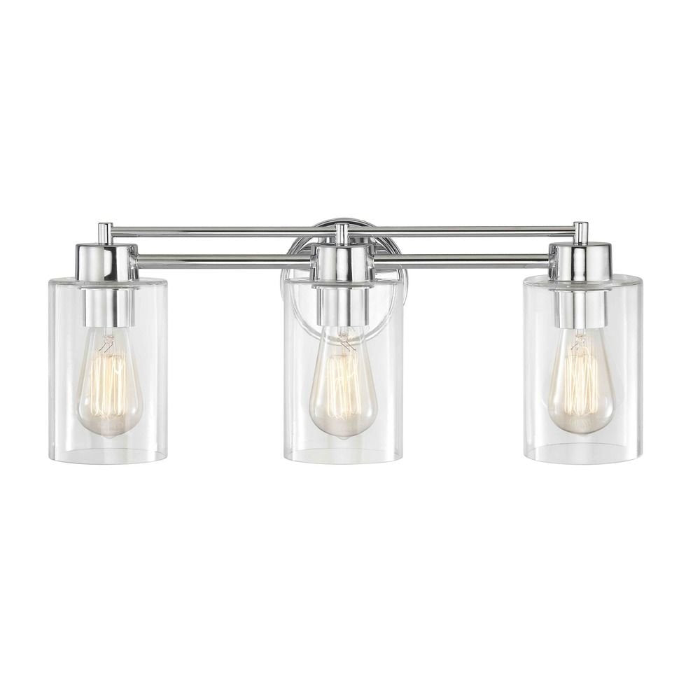 Lighting Chrome Bathroom Light