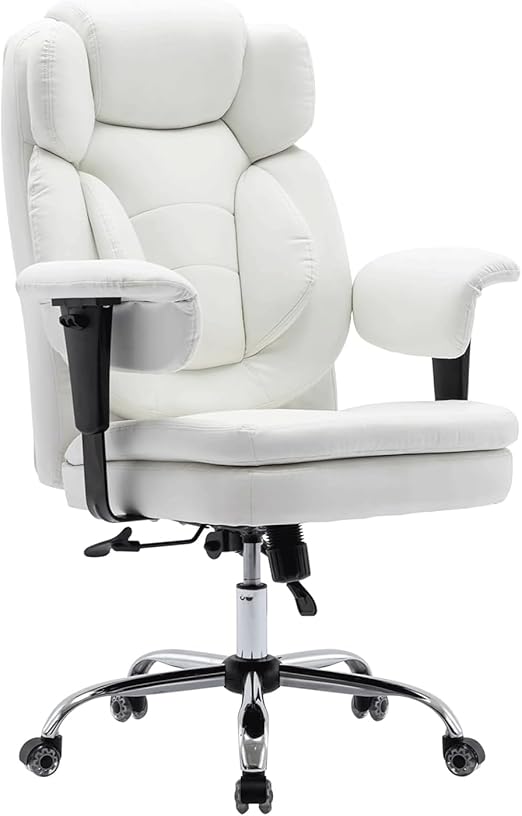 Ergonomic Office Chair High Back Office Chair with Armrests and Castors Reclining Chair