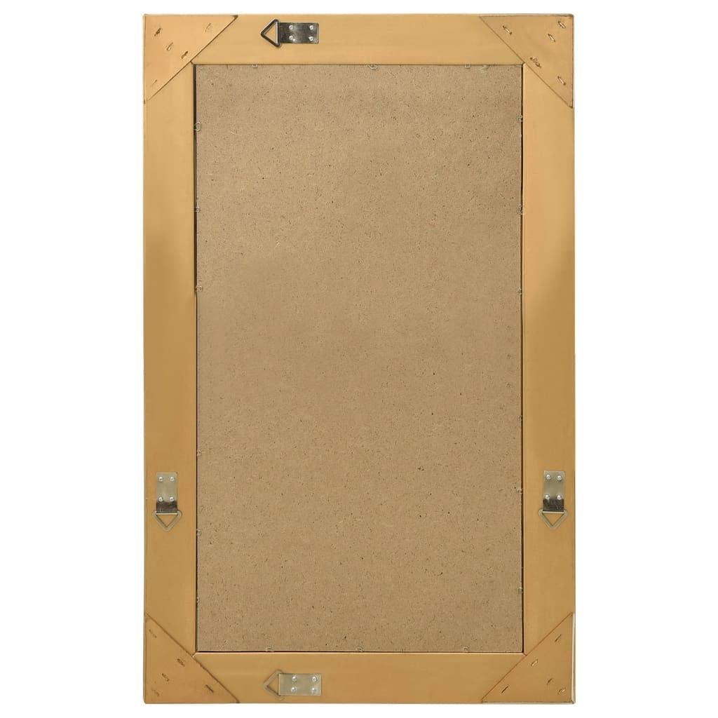 Wall Mounted Baroque Style Mirror 19.7"x31.5" in Gold, Ornately Designed