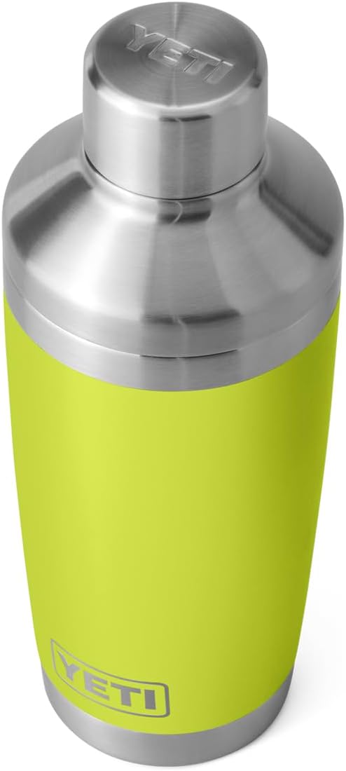 Rambler 20 oz Cocktail Shaker, Stainless Steel, Vacuum Insulated, Rescue Red