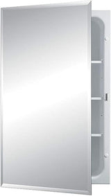 1459 Horizon Frameless Single-Door Recessed Medicine Cabinet