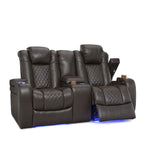 Anthem Home Theater Seating Living Room - Italian Leather - Power Recline Loveseat