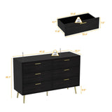 Chest of Drawers 6 Drawer Dresser, Drawer Chest 6 Drawer Cabinet