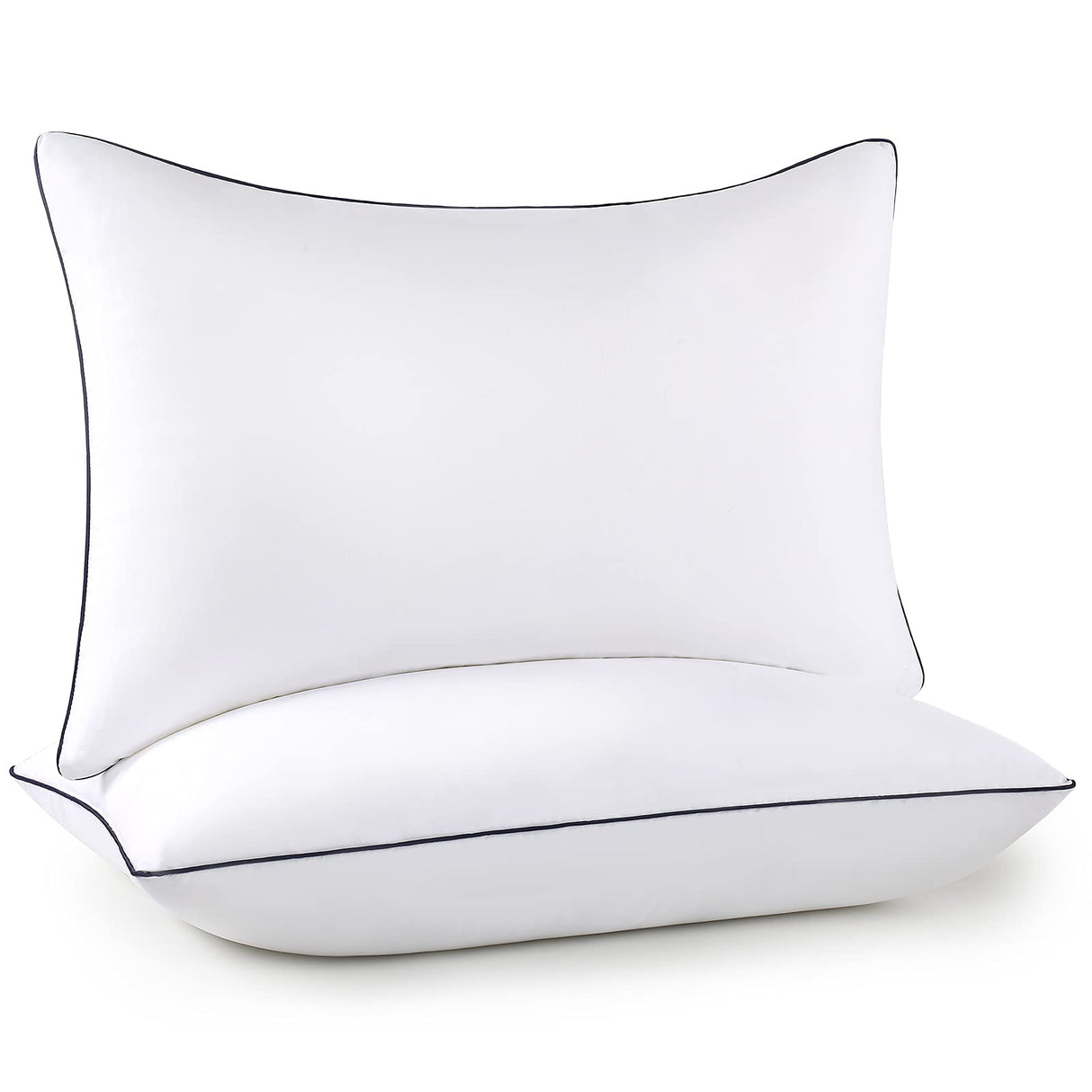 Bed Pillows for Sleeping 2 Pack, Queen Size Set of 2 for Side Back and Stomach Sleepers