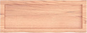 Solid Oak Wood Wall Shelf, Light Brown – Handmade with Live Edge, Versatile