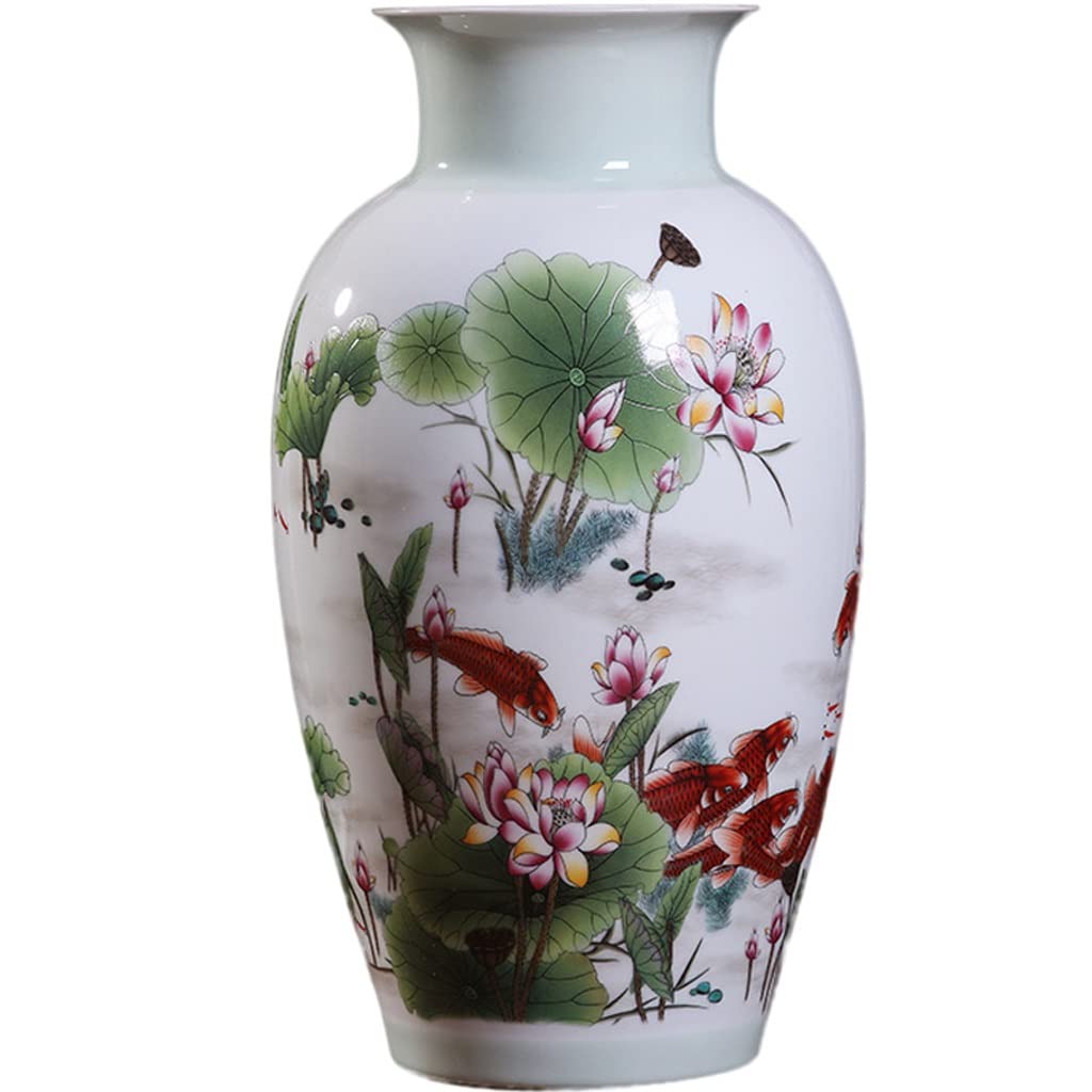 Ceramic Vase Ornament Living Room TV Cabinet Decorative Vase Crafts Decoration