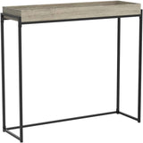 Console Table, Dark Taupe