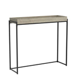 Console Table, Dark Taupe