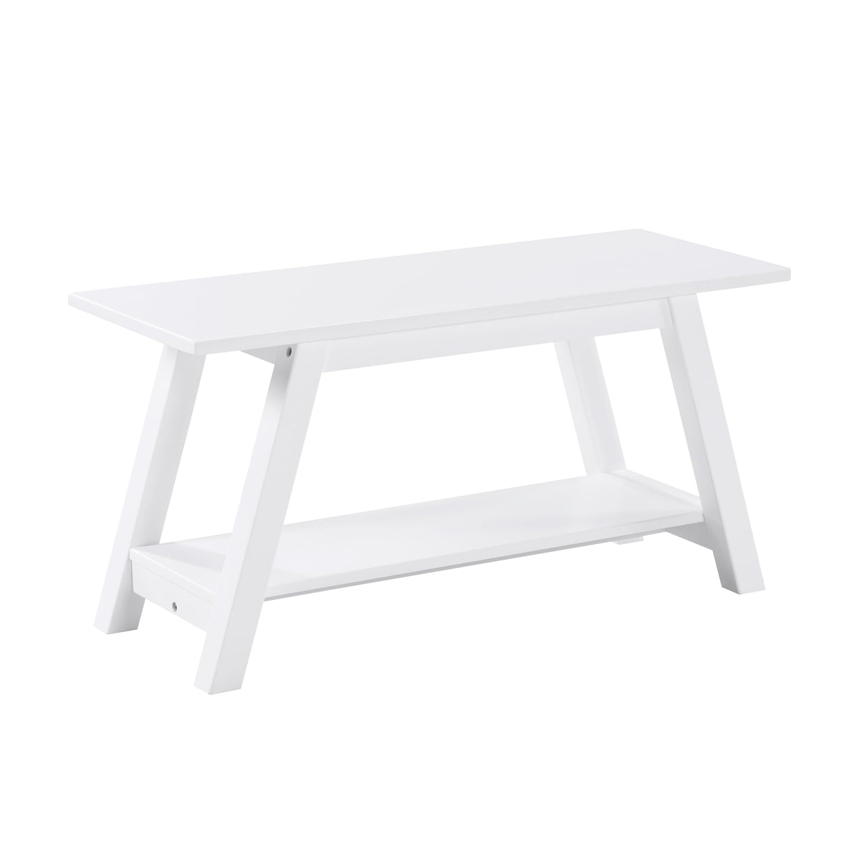 Elyz Bench, White