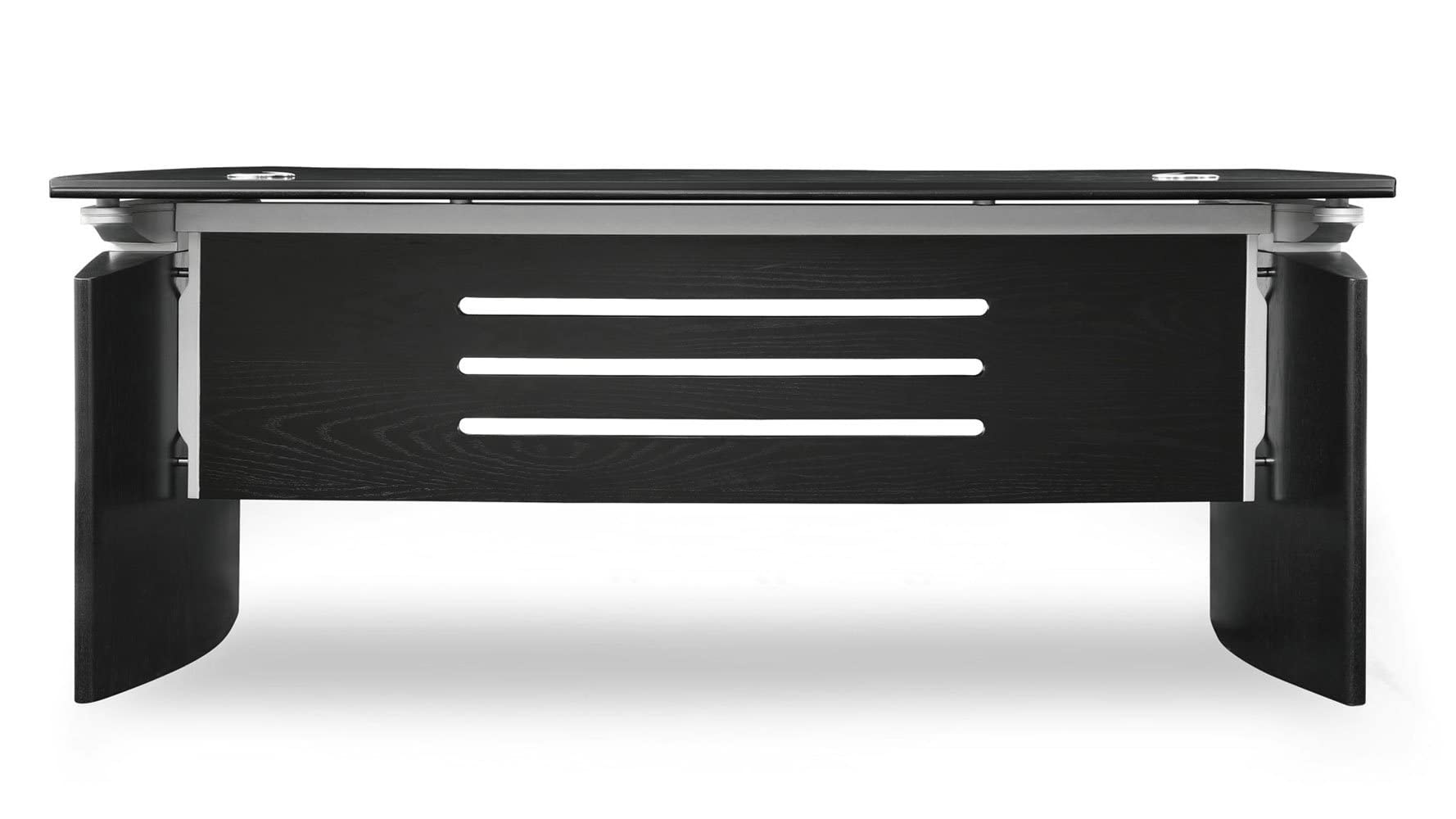 Harrison Black Oak Executive Desk