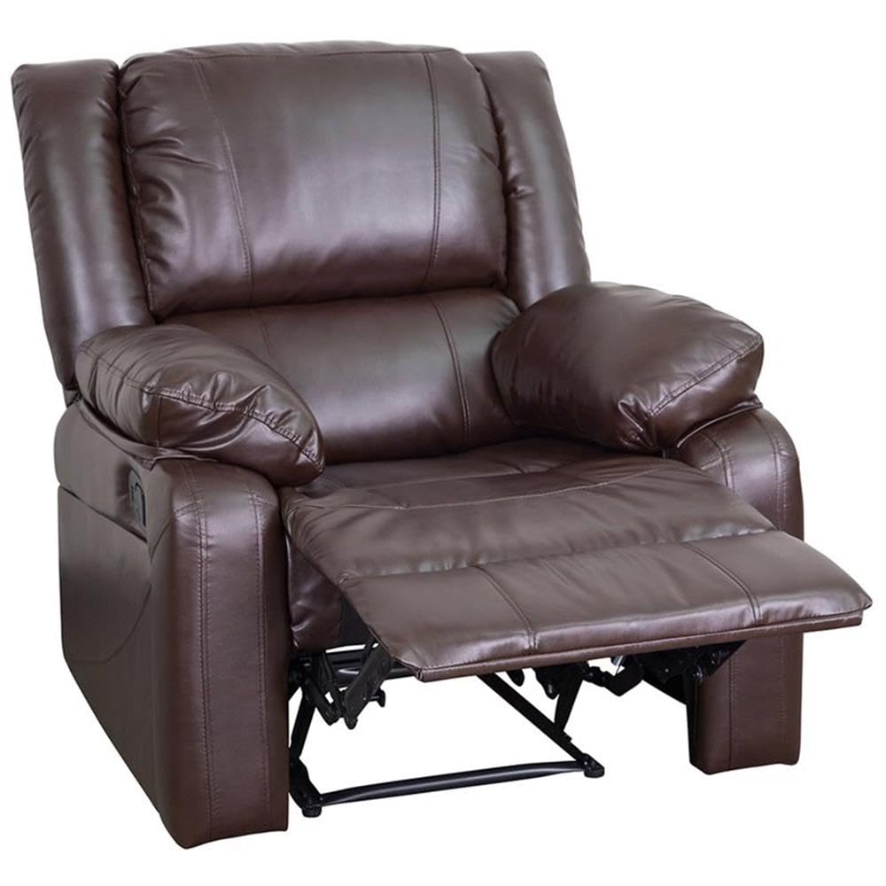 Harmony Series Brown LeatherSoft Recliner