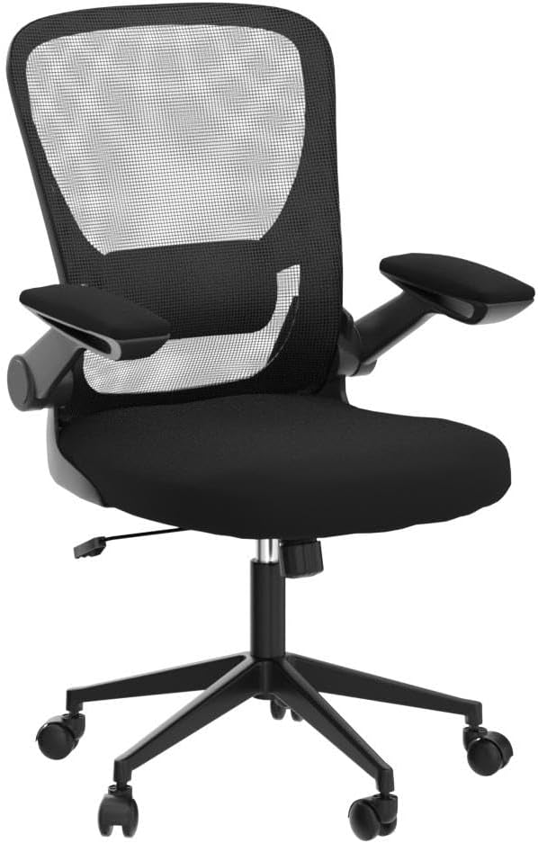 Ergonomic Desk Modern Rolling Executive Mesh Chair with Lumbar Support