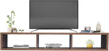 Floating TV Cabinet, 60inch Modern Wood Wall Mounted Media Console