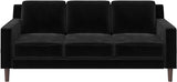 Brynn Loveseat 2 Seater Sofa, Blue Velvet