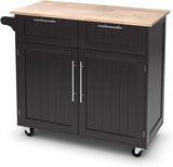 Kitchen Island Cart Rolling Storage Trolley Cart Farmhouse Islands Home Coffee Bar