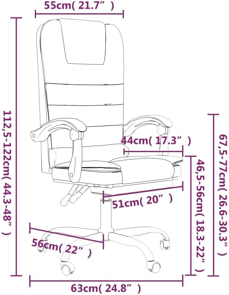 Massage Reclining Office Chair Black Velvet] - Ergonomic Reclining Massage Chair