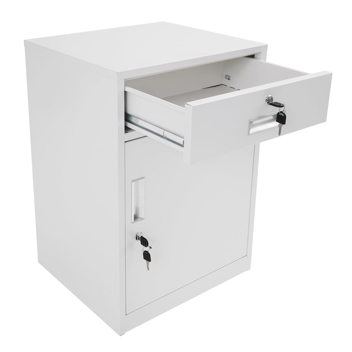 Mobile File Cabinet,Storage Cabinet with Lock, Under Desk Office Cabinet, Vertical File Cabinet