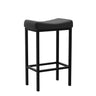 Bar Stools, Set of 2 Bar Chairs, Counter Height Stools, Saddle Stools