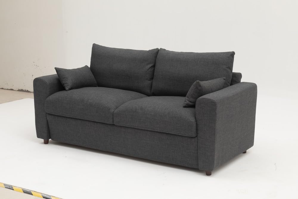 Loveseat Sofa 2 Seater and 3 Seater Modern Couch, Fabric Couch