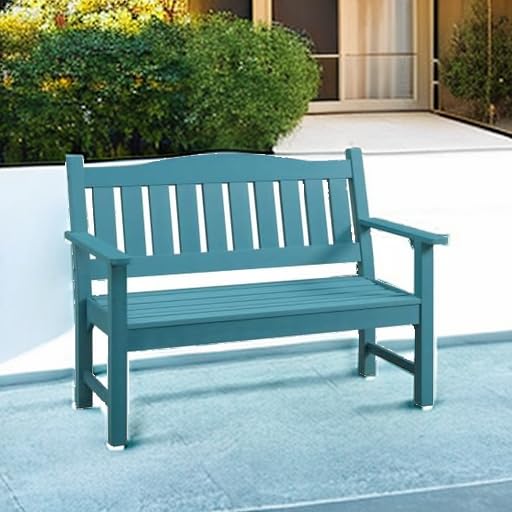 -Person Garden Bench Made of Poly Lumber