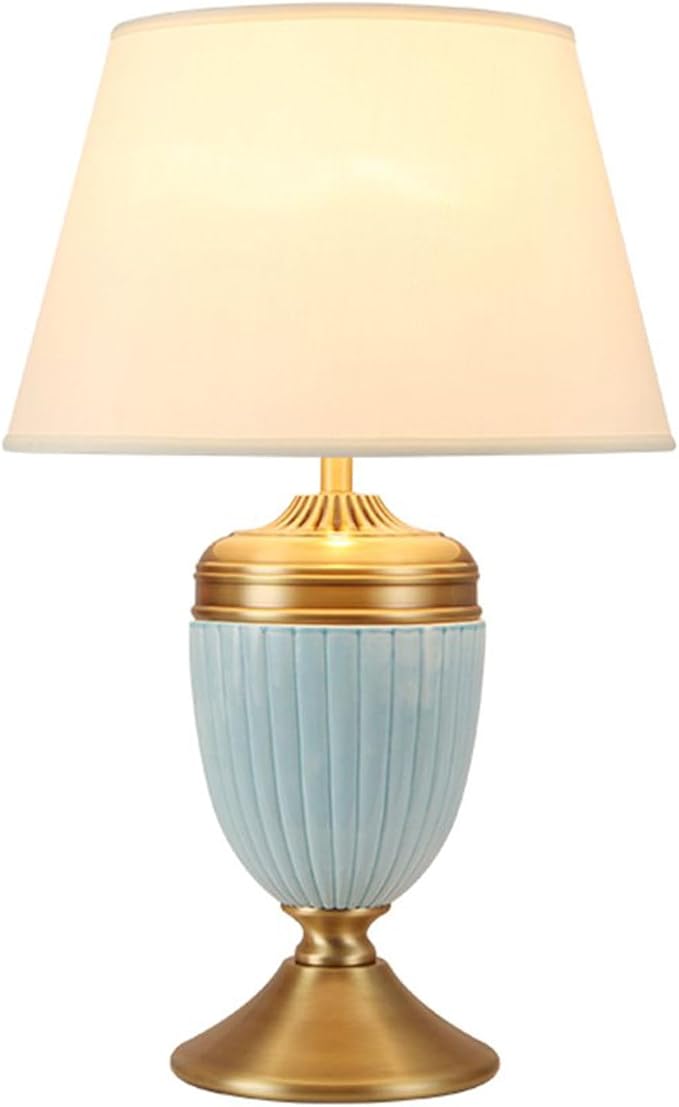 Reading Light, Light American Style Ceramic Table Lamp, Simple Creative Retro Ceramic