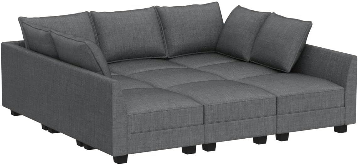 Modular Sectional Sleeper Sofa with Storage Reversible Modular Sofa Couch