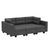 Modular Sectional Sofa with Storage Sectional Sleeper Couch Modular Sofa Bed for Living