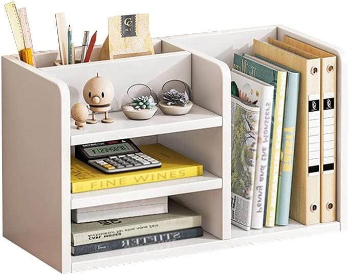 Bookcase Storage Rack Vertical Cabinet Bookshelf Bookshelf D