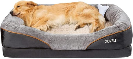 Large Memory Foam Dog Bed, Orthopedic Dog Bed & Sofa