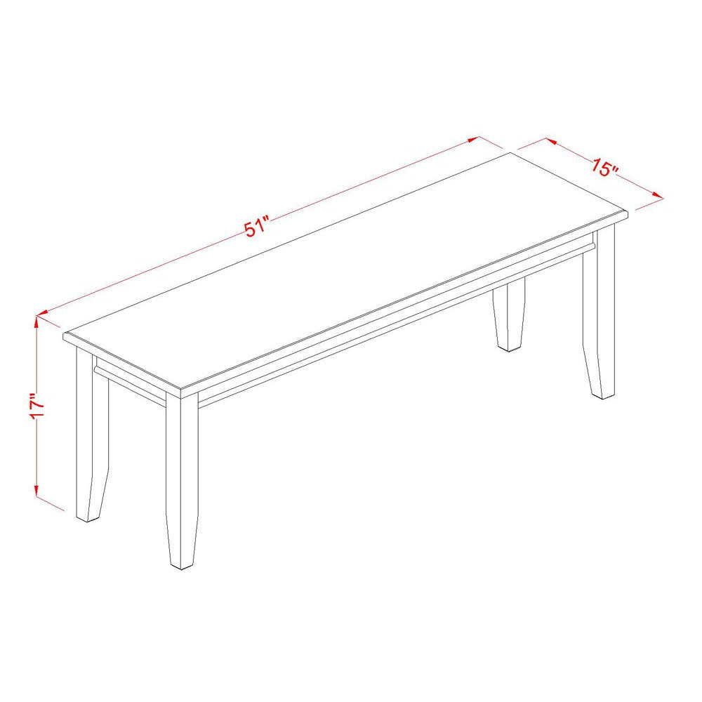 Dudley 6 Piece Modern Dining Set Contains a Rectangle Wooden Table and 4 Linen