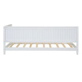 Wood Daybed for Comfort & Versatility, Perfect Sofa Bed Design, Classic White Finish
