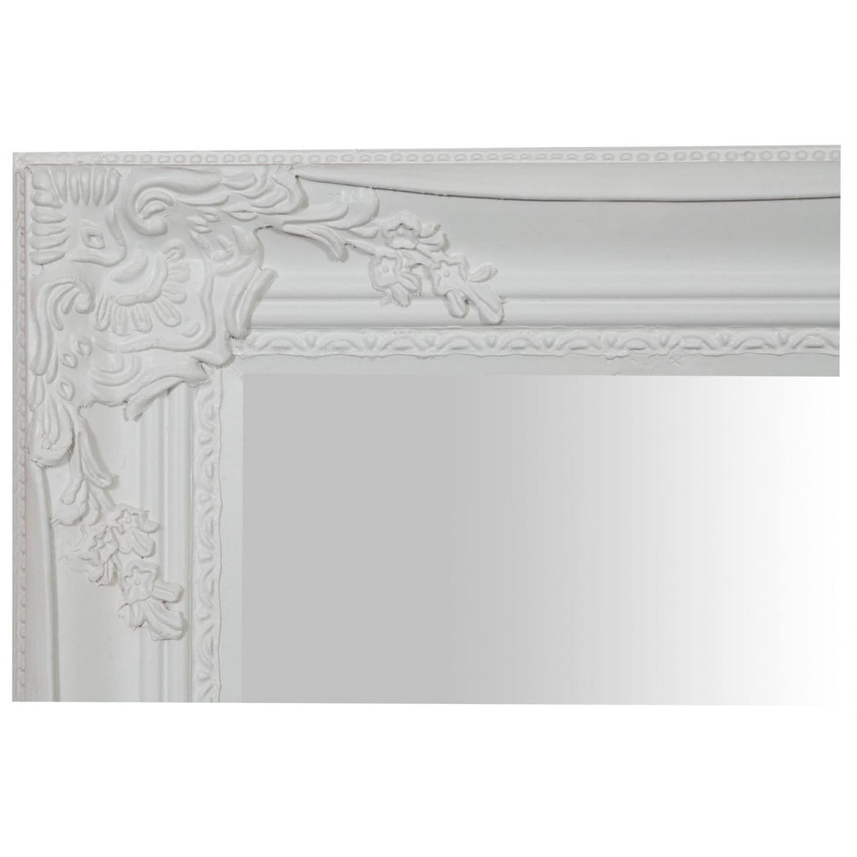 Vertical / Horizontal Antiqued White Finish W72xDP3xH132