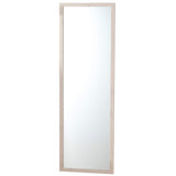 WLM-90WH Wall Mirror 90 White Mirror 11.8 x 0.6 x 35.4 inches (30 x 1.5 x 90 cm)