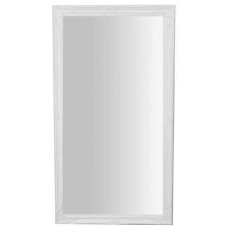 Vertical / Horizontal Antiqued White Finish W72xDP3xH132