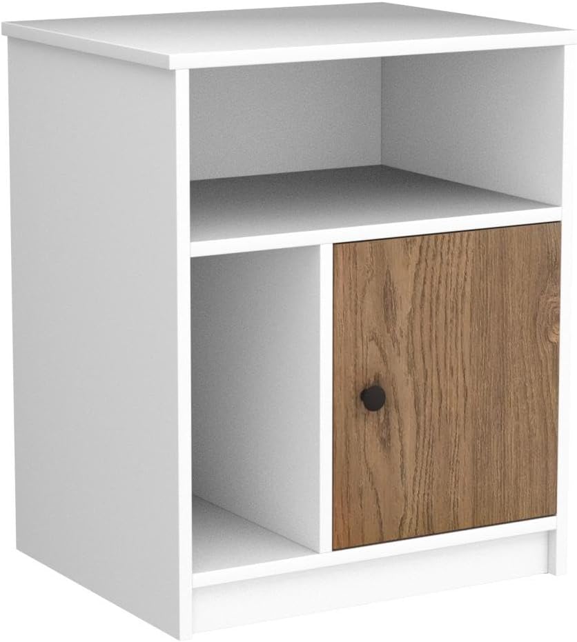 Nightstand Set of 2, Wooden Sofa Side End Table