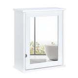 Medicine Cabinet 15.8" L x 19.8" H Wall Mounted Storage Cabinet with Single Mirror
