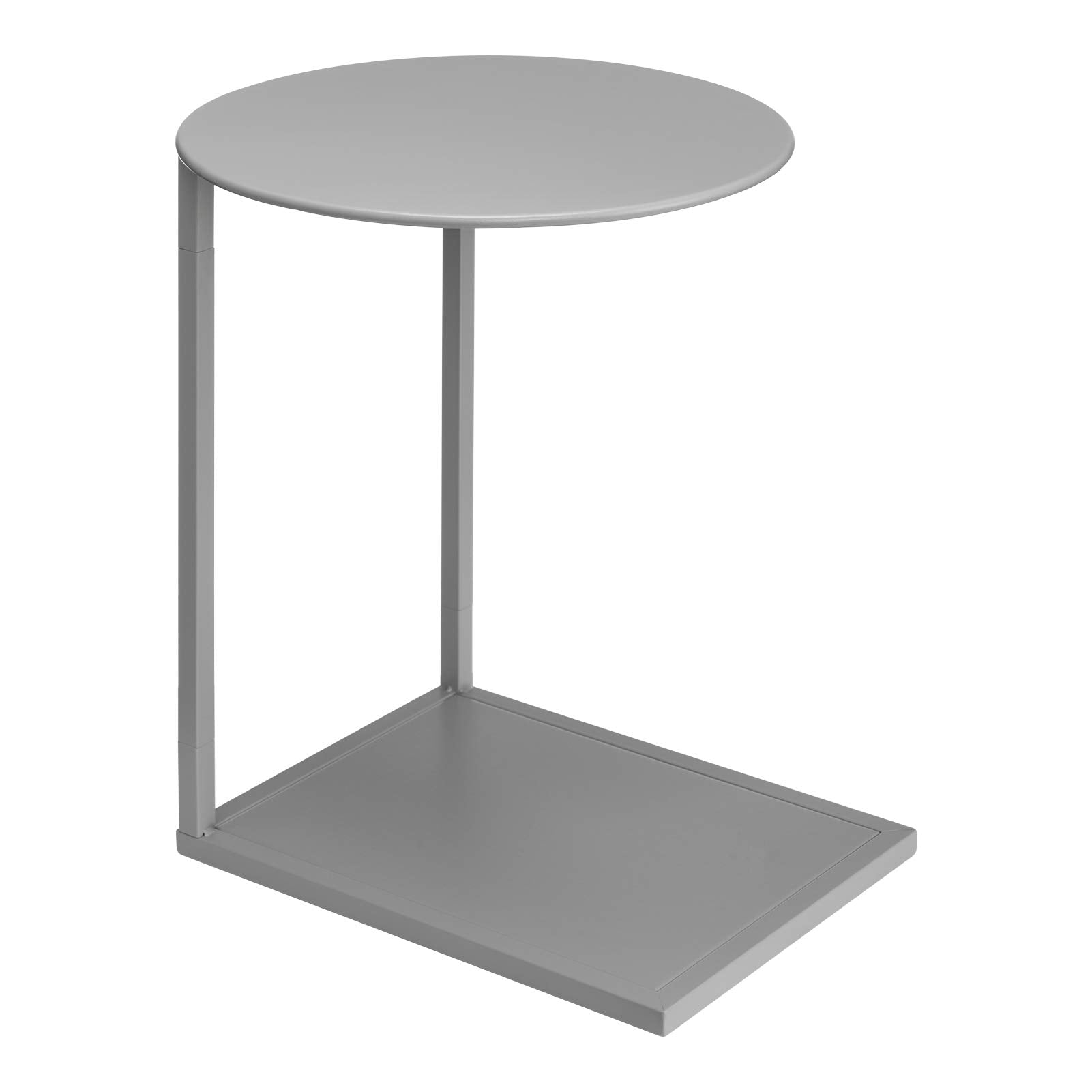 Round&Rectangle Metal End Side Table, Accent Anti-Rust Waterproof Simplistic Sofa Table