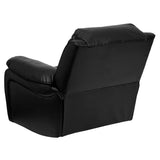 Kyle Black LeatherSoft Rocker Recliner