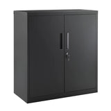 Stockpile 3 Drawer File Cabinet with Lock - Under Office Desk Metal Filing Cabinet,