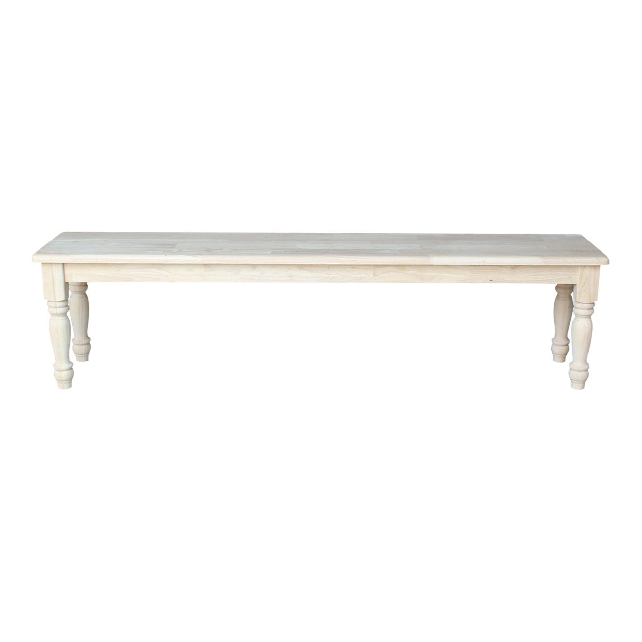 Shaker Style Bench, Furniture, Unfinished