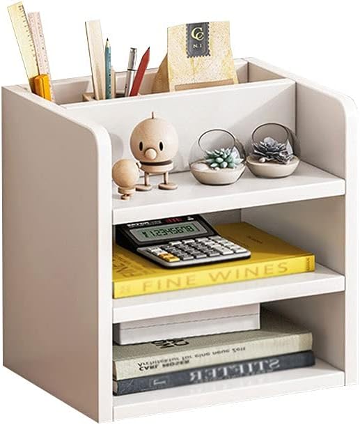 Bookcase Storage Rack Vertical Cabinet Bookshelf Bookshelf D