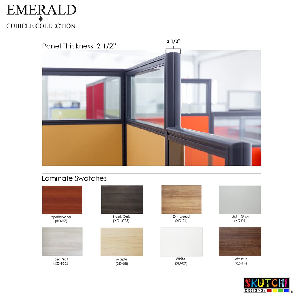 . 2 Person L Shaped Cubicles | Privacy L-Shaped Workstations