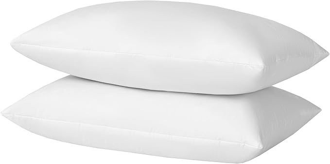 Goose Feathers and Down Pillows, Cotton Cover, Bed Sleeping Hotel Collection Pillows