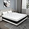 Full Mattress, 12 Inch Hybrid Innerspring Full Mattress Cool Bed