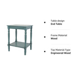 Storage-(24" x 19.5" x 15.75") Simplify End Table, 24 x 19.5 x 15.75, Blue Gray